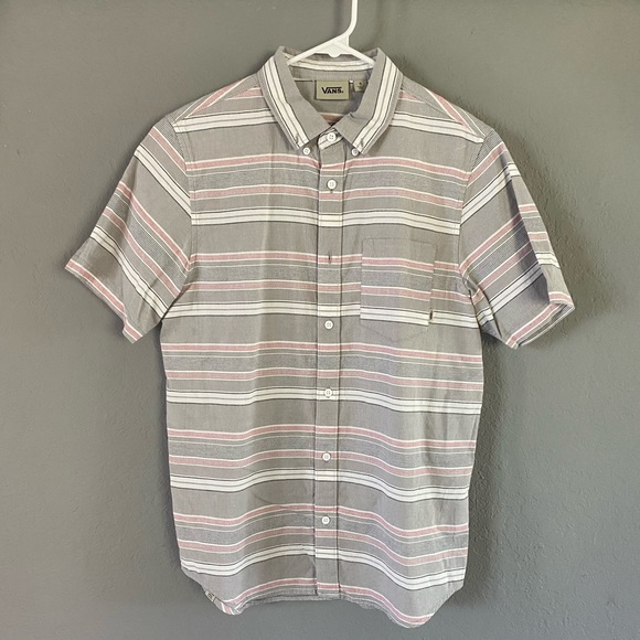 Vans size small men’s button down - Picture 1 of 4